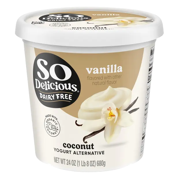 Dairy Free Vegan Vanilla Coconutmilk Yogurt Alternative