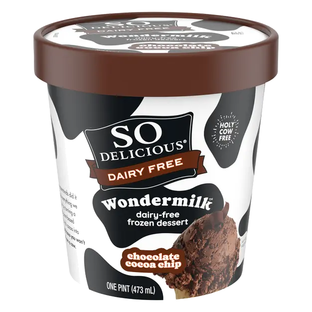 So Delicious Dairy Free Wondermilk Chocolate Cocoa Chip Frozen Dessert