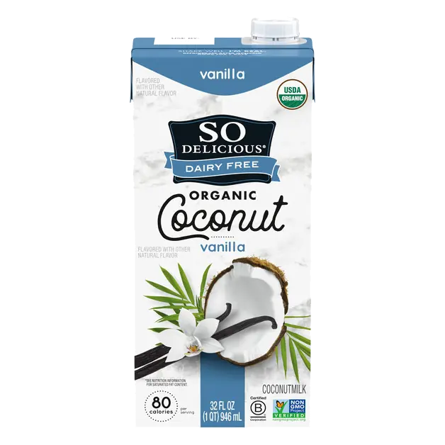 Organic Dairy Free Vanilla Coconutmilk Shelf Stable