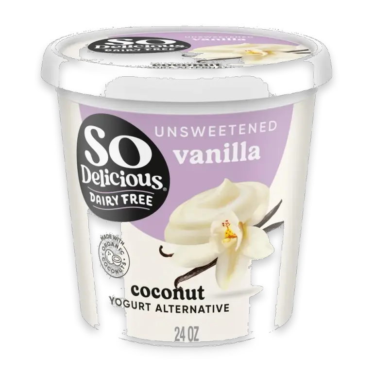 Vanilla Dairy Free Vegan Unsweetened Coconut Milk Yogurt Cup