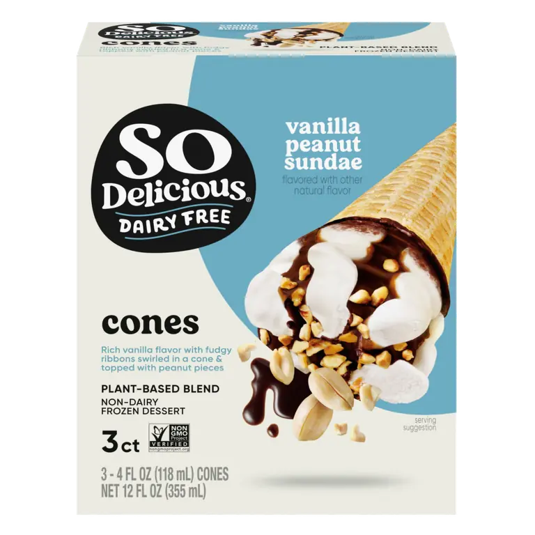 Vanilla Peanut Sundae Dairy-Free Frozen Dessert