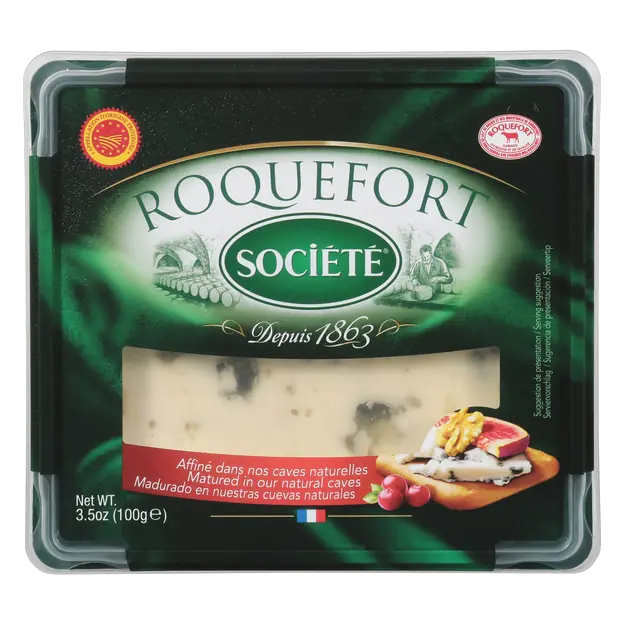 Imported Aged Roquefort Cheese Block