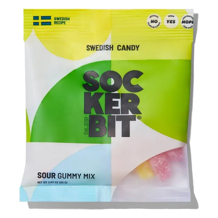 Sockerbit Swedish Candy Sour Mix, 2.82oz