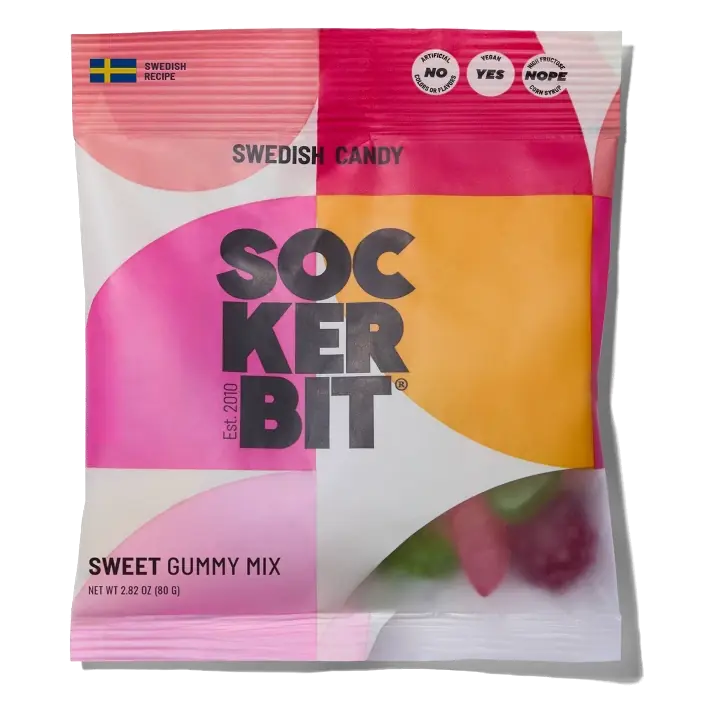 Sockerbit Swedish Candy Sweet Mix, 2.82oz
