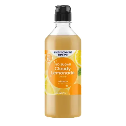 Classics No Sugar Cloudy Lemonade Sparkling Drink Mix, 440ml