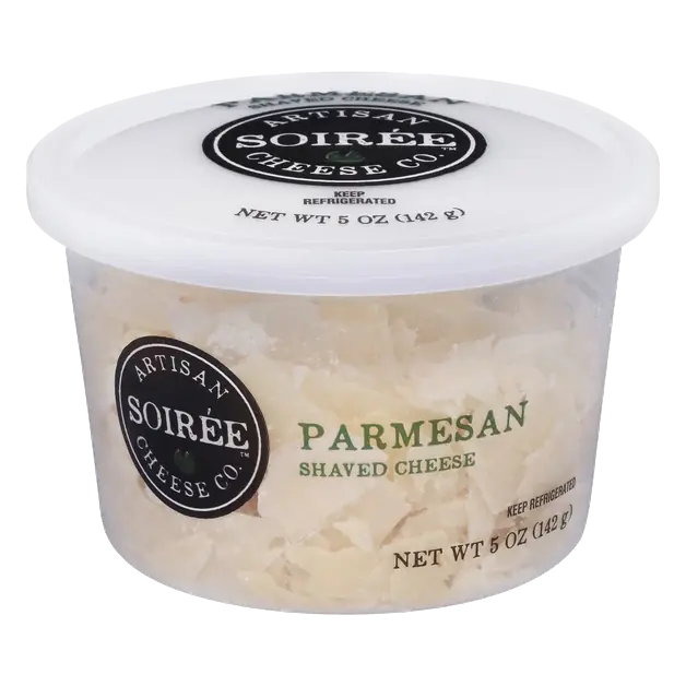 Soiree Artisan Cheese Co. Parmesan Shaved Cheese 5 oz