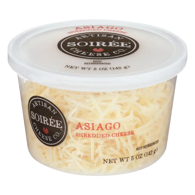 Soiree Asiago Shredded Cheese