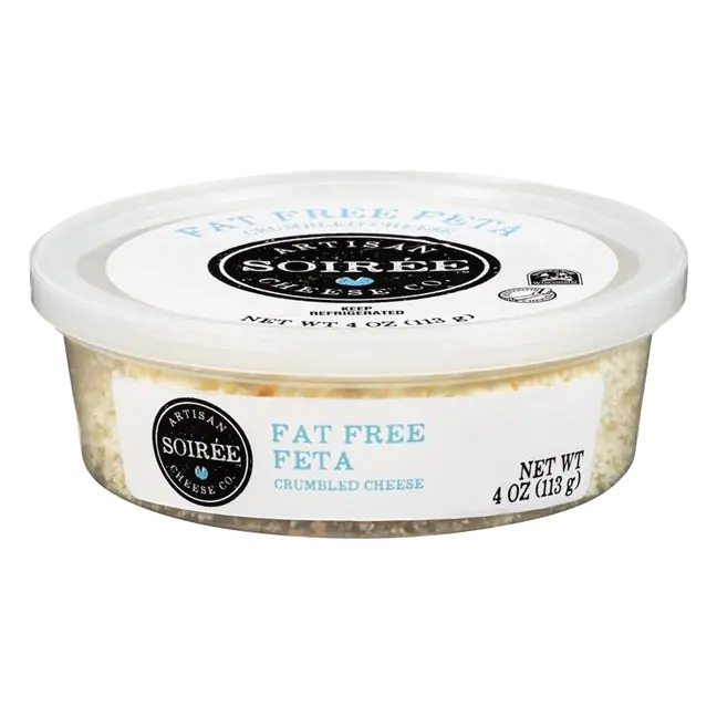 Soiree Fat Free Feta Cheese Crumble