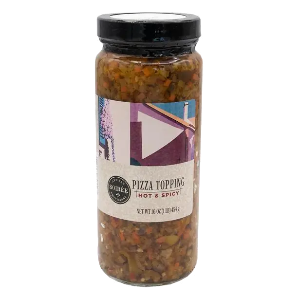 Soiree Pizza Topping, Hot & Spicy