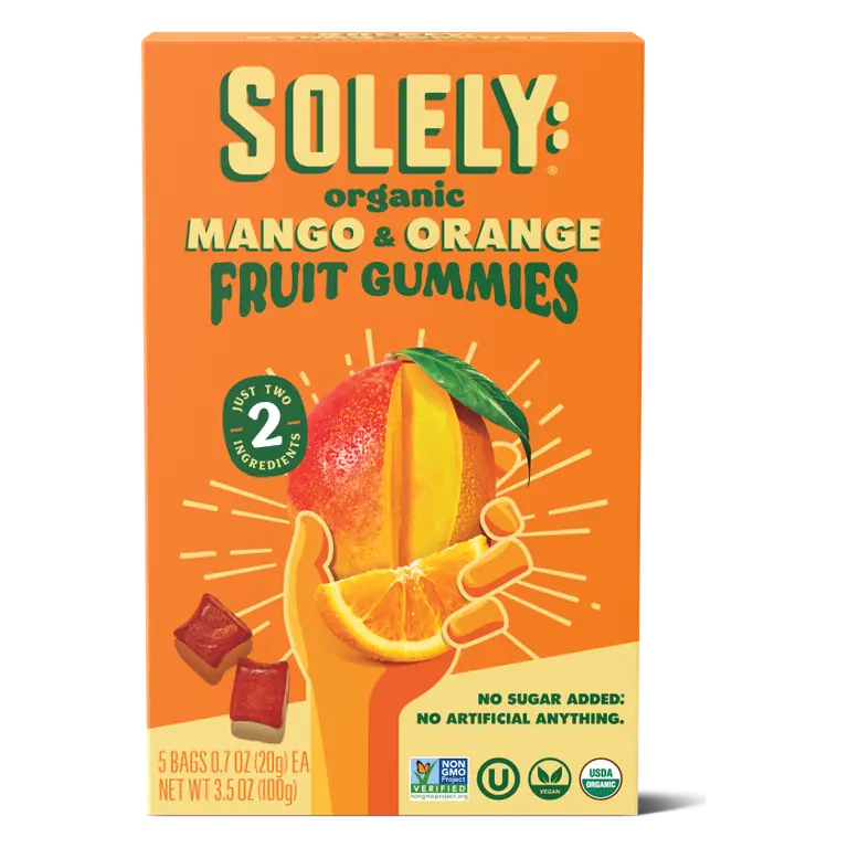 Organic Mango & Orange Whole Fruit Gummies