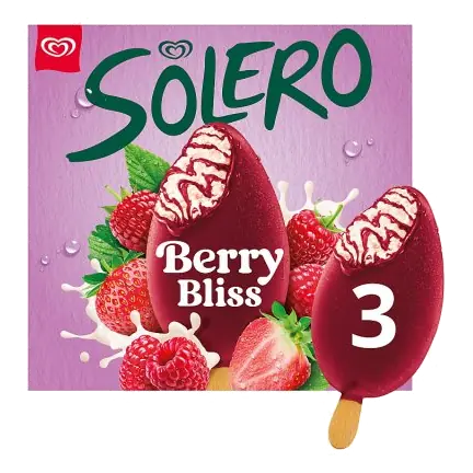 Berry Bliss Ice Cream Lollies