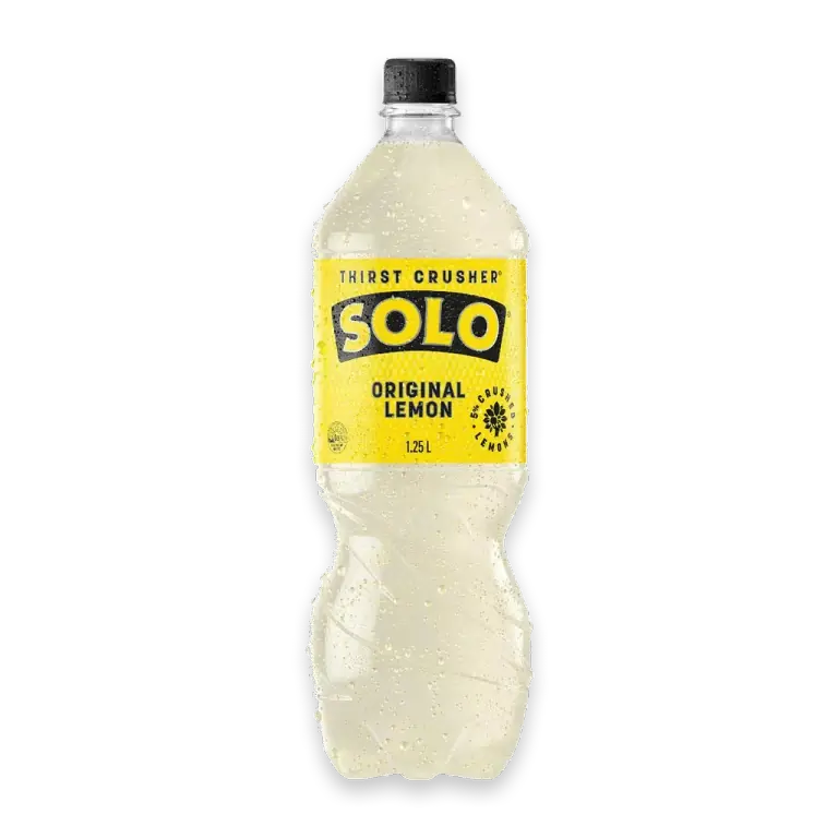 Original Lemon Soft Drink Bottle