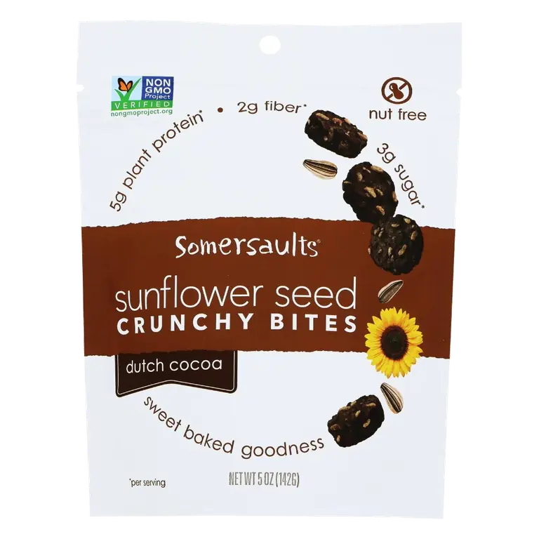 Dutch Cocoa Sunflower Seed Crunchy Bites