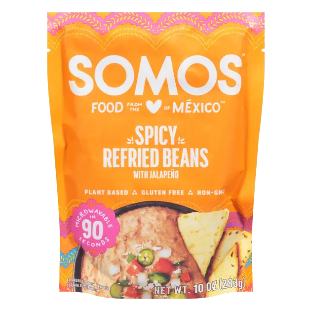 SOMOS Spicy Refried Beans 10oz