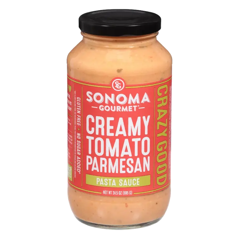 Sonoma Gourmet Creamy Tomato Parmesan Pasta Sauce, 24.5oz