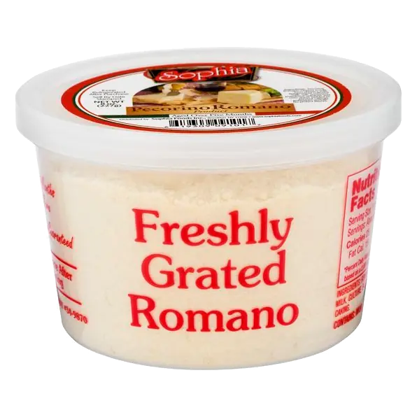 Grated Pecorino Romano Cheese