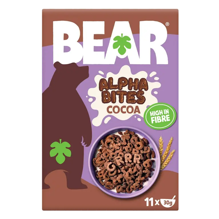 BEAR Alphabites Cocoa Cereal 350g