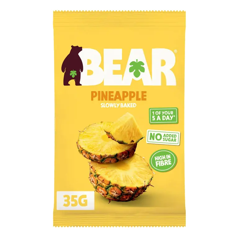 BEAR Fruit Dried Pineapple 35g