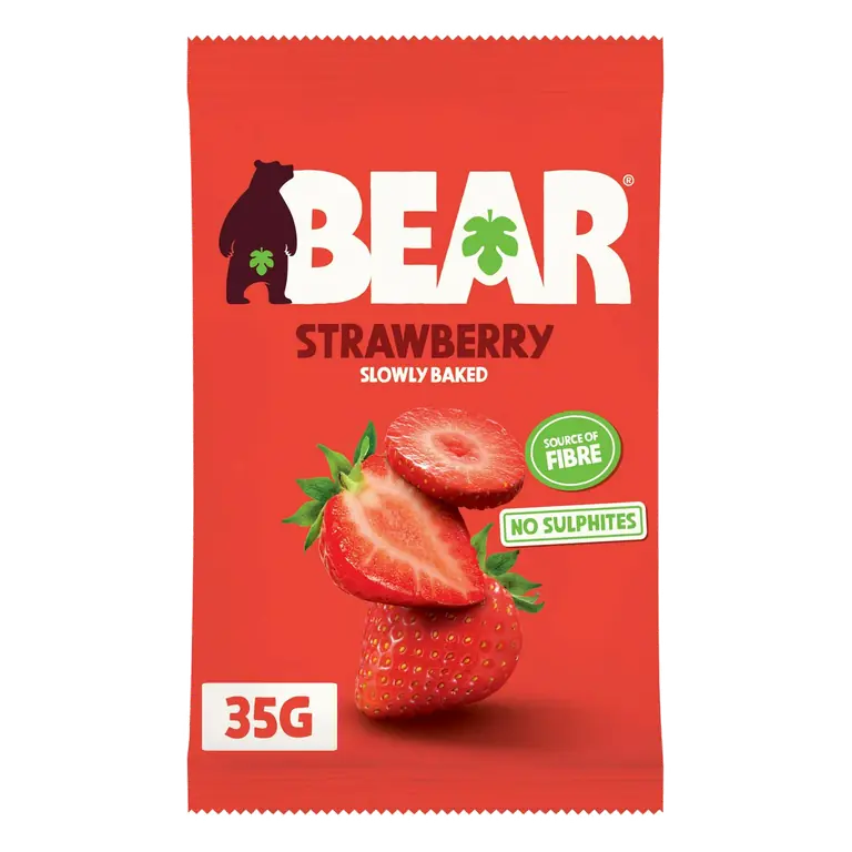 BEAR Fruit Dried Strawberries 35g