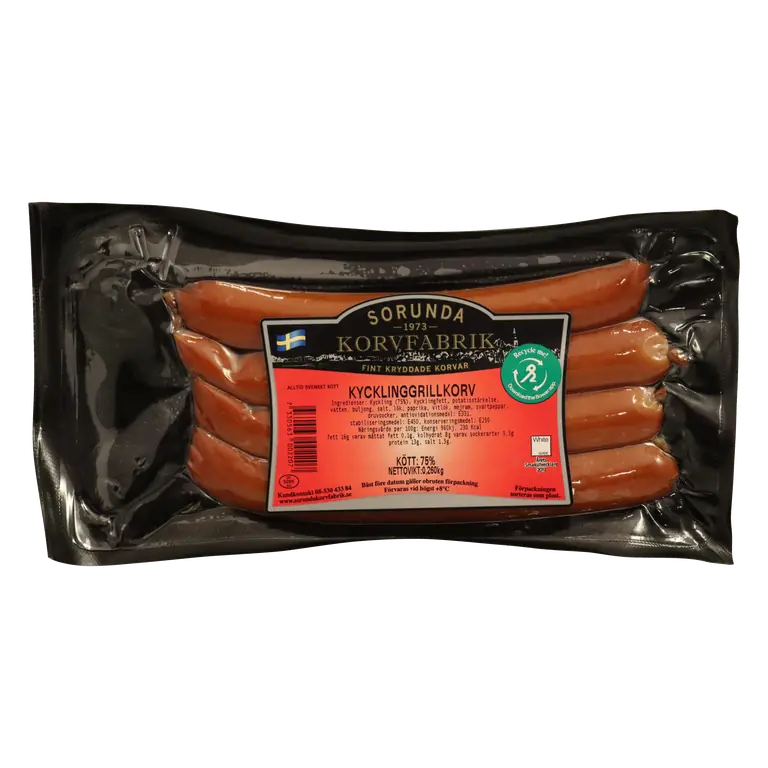 Grillkorv Kyckling