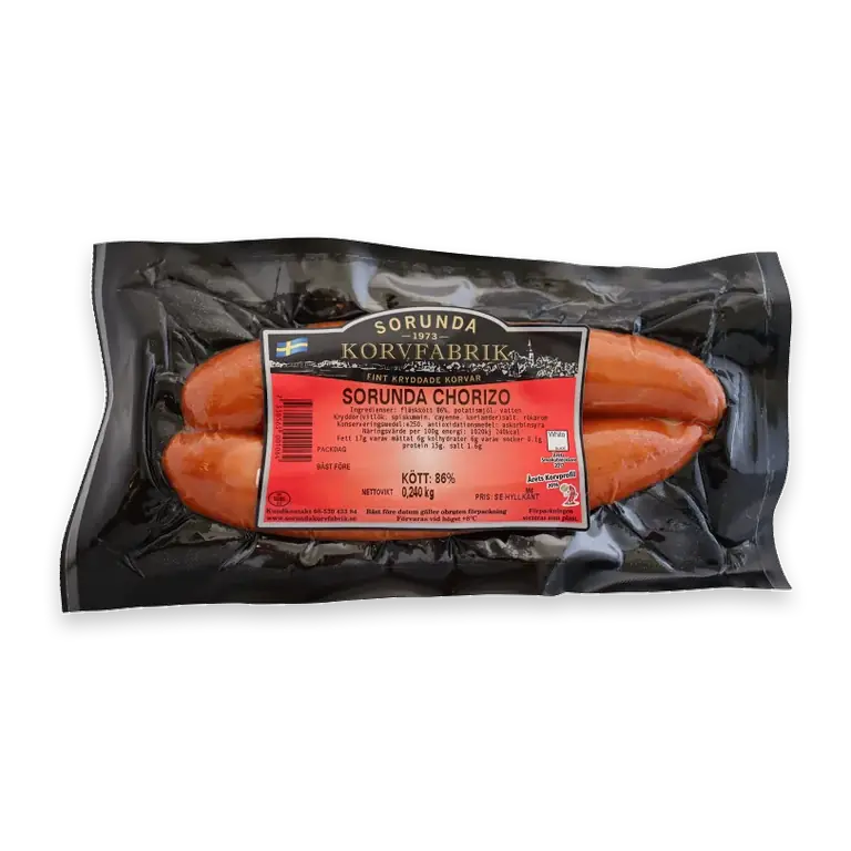 Chorizo 80% Kötthalt 240g