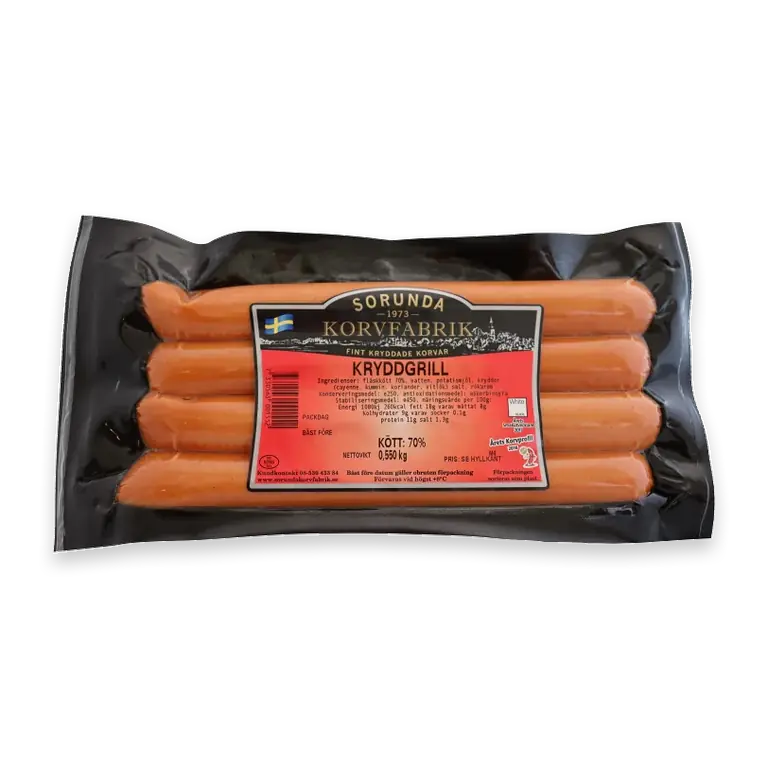 Kryddgrill 70% Kötthalt 550g