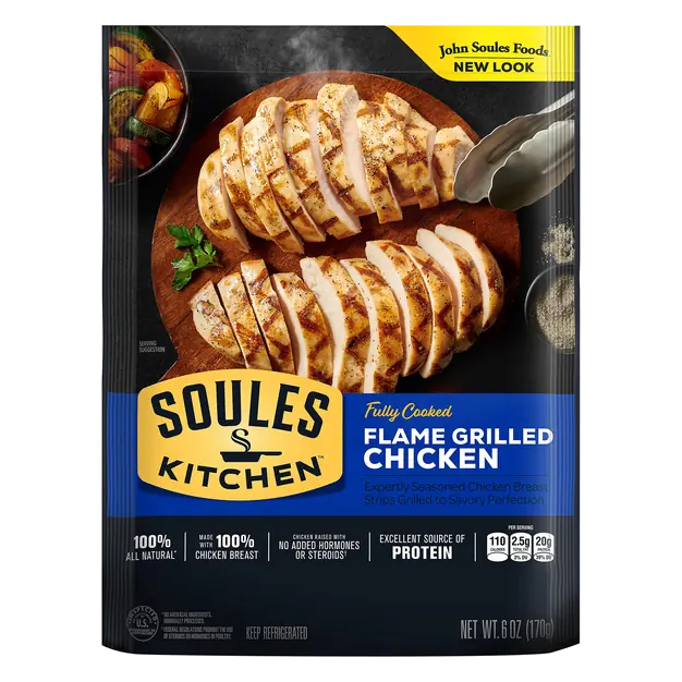 Flame Grilled Chicken Breast Strips Refrigerated