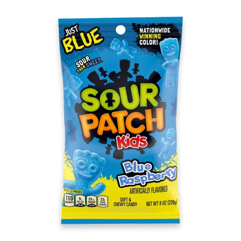 Blue Raspberry Soft & Chewy Gummy Candy