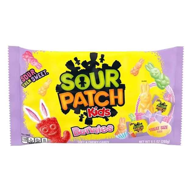 Candy, Soft & Chewy, Bunnies, Treat Size Bags