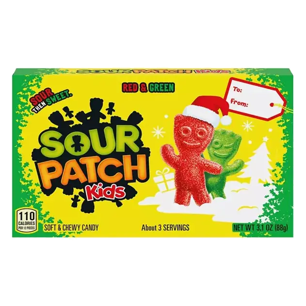 Green & Red Soft & Chewy Candy