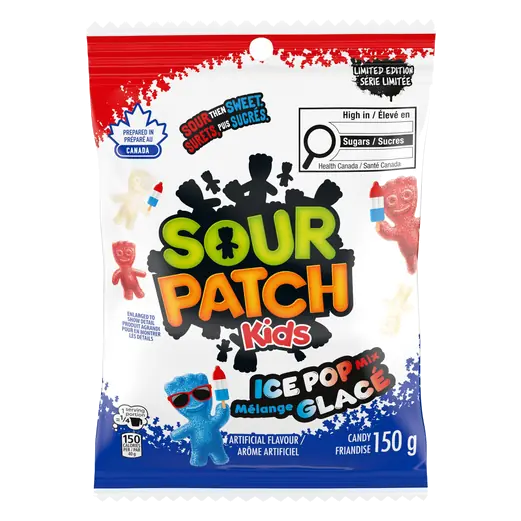 Ice Pop Mix Candy Sour Then Sweet 150 G
