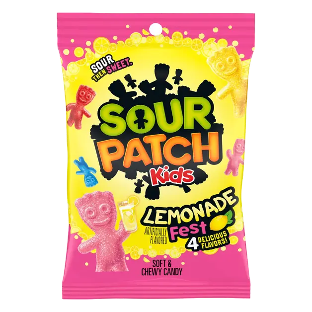 Lemonade Fest Strawberry Lemonade, Blue Raspberry Lemonade, Cherry Lime Lemonade Soft & Chewy Candy