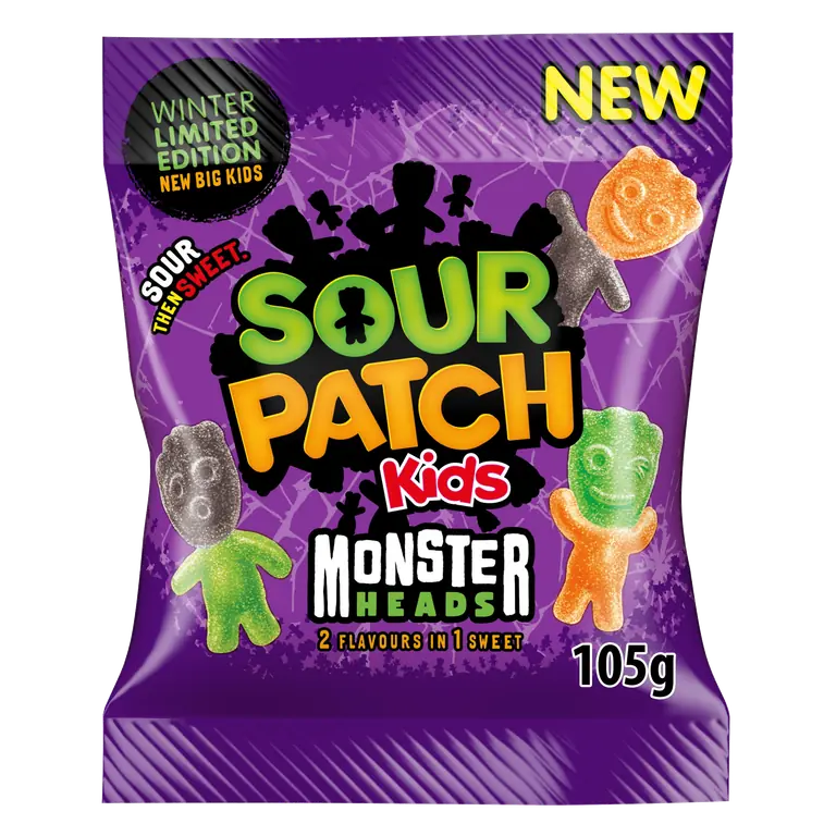 Sour Patch Kids Monster Heads Candy 105g