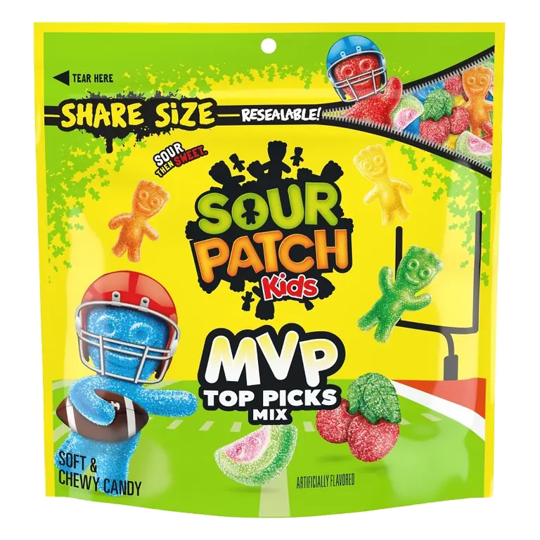 SOUR PATCH KIDS MVP Top Picks Mix Soft & Chewy Gummy Candy - Share Size - 11oz