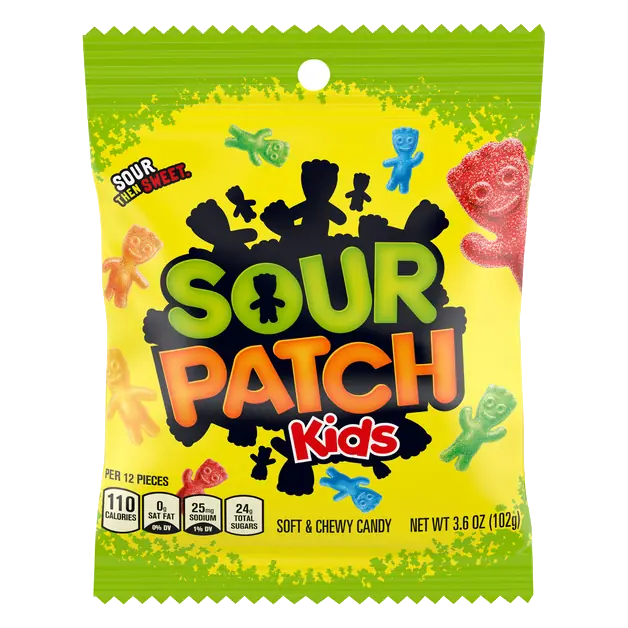 Kids Sour Then Sweet Soft & Chewy Candy