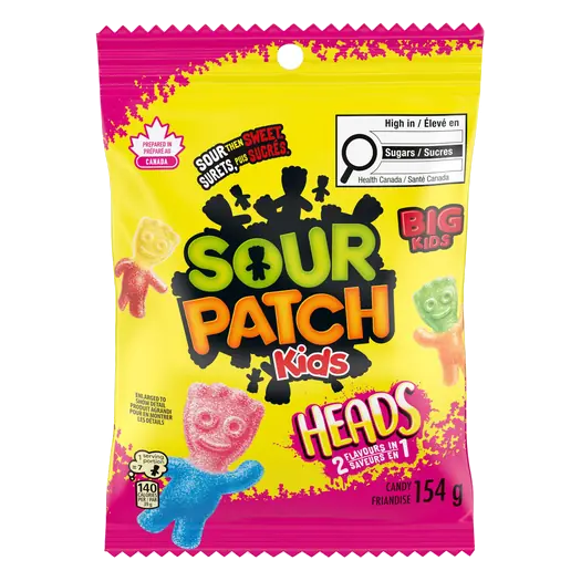 Kids Candy Big Heads 154 g