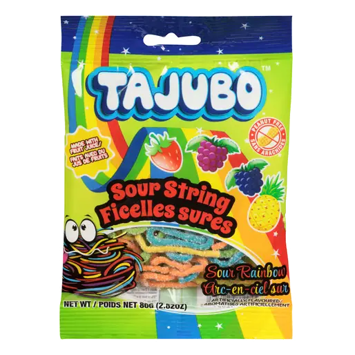 Sour String Rainbow Candy 80 g