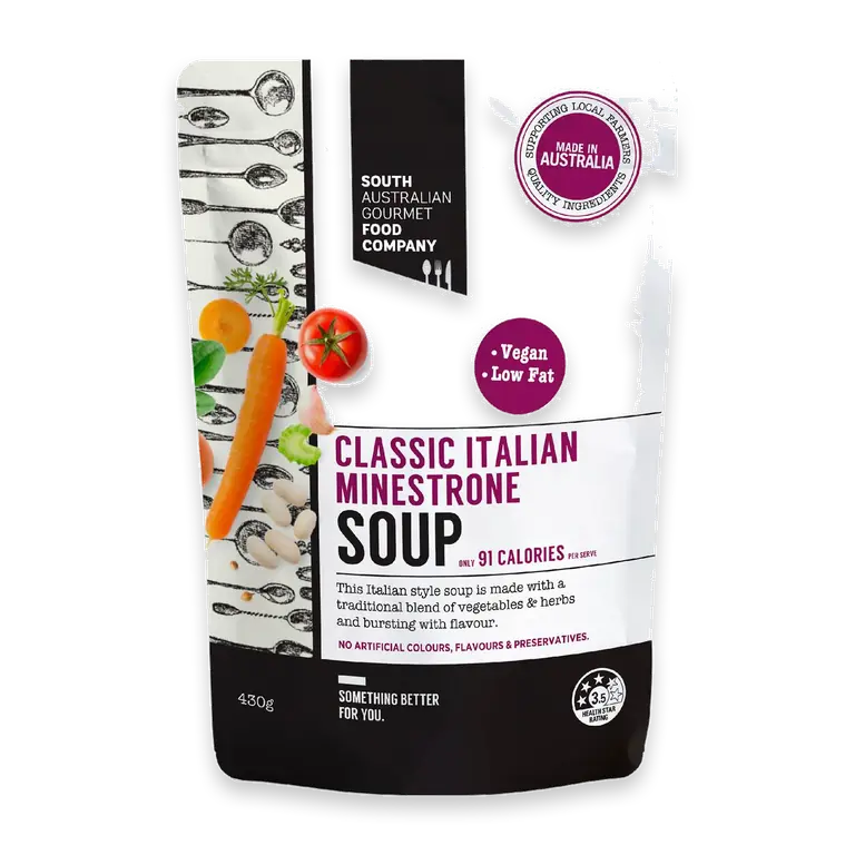 Classic Italian Minestrone Soup Pouch