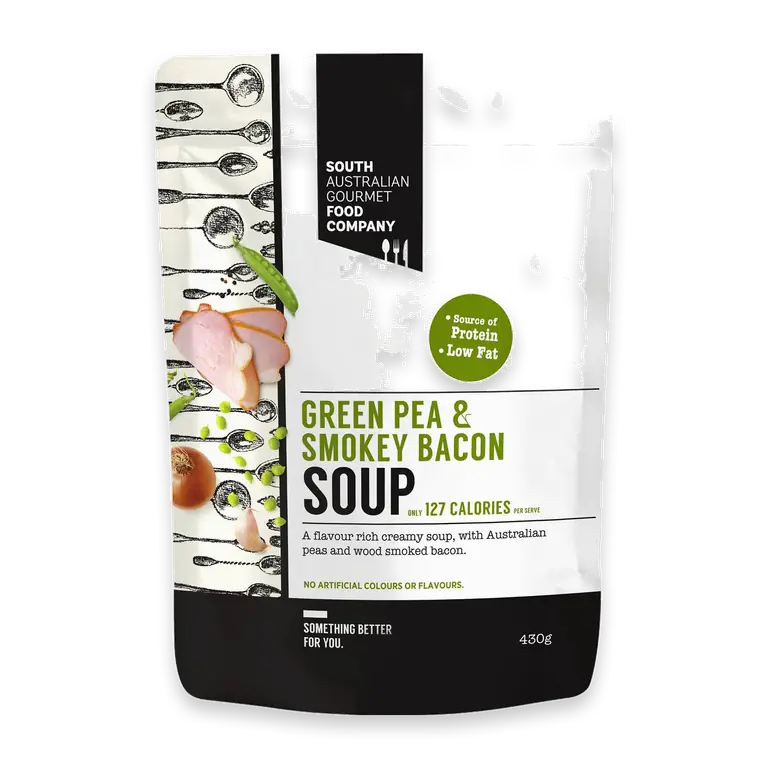 Garden Pea & Smokey Bacon Soup Pouch