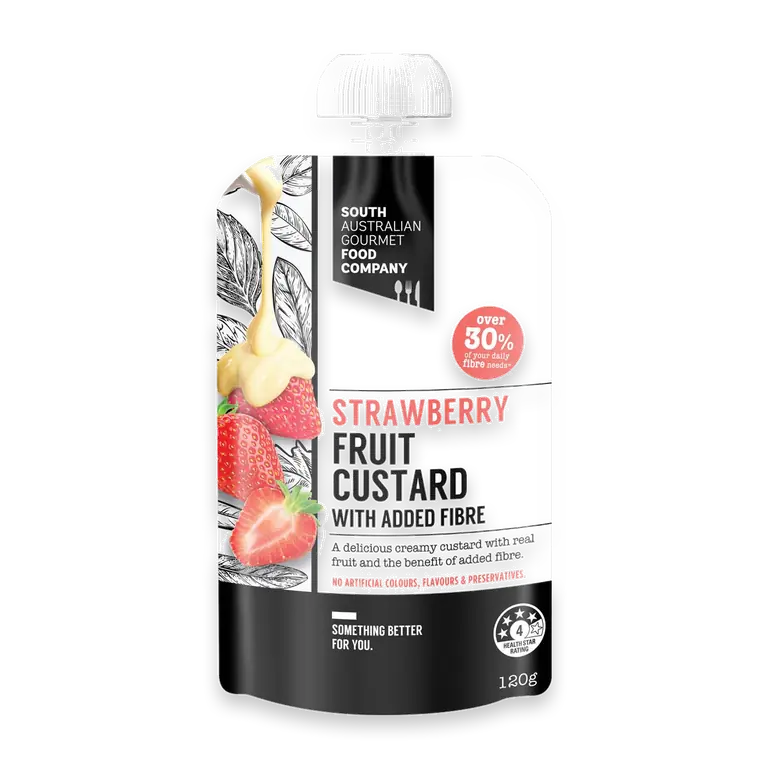 Strawberry Custard