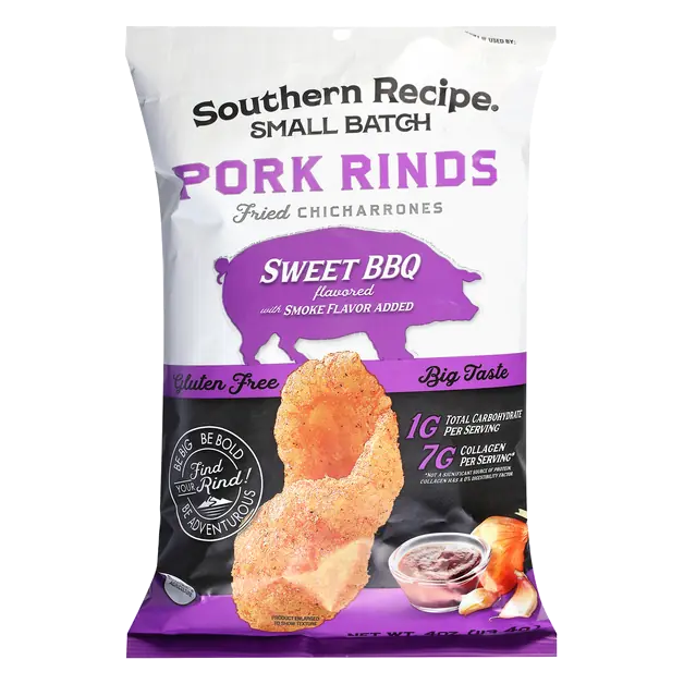 Small Batch Sweet BBQ Pork Rinds