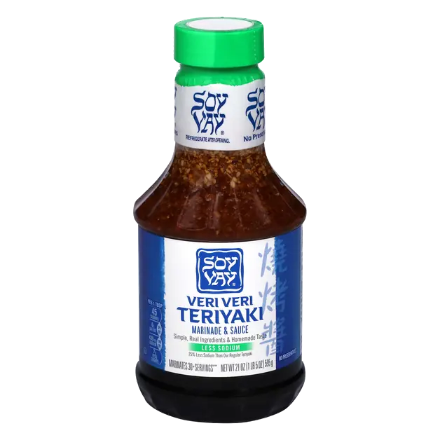Less Sodium Veri Veri Teriyaki Marinade & Sauce