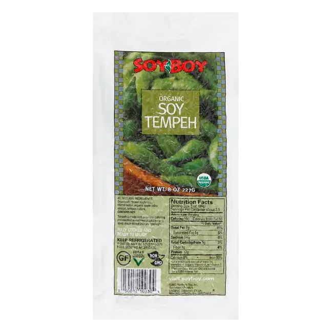 Tempeh, Soy, Organic