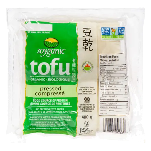 Organic Pressed Tofu 400 g