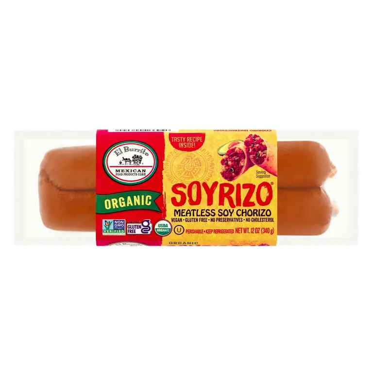 Organic Meatless Soy Chorizo