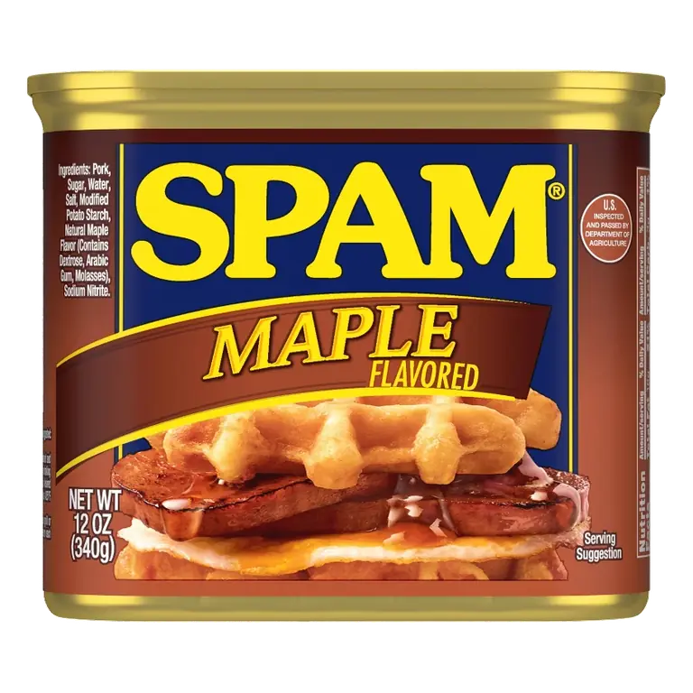 SPAM Maple Flavored Lunch Meat, 12oz