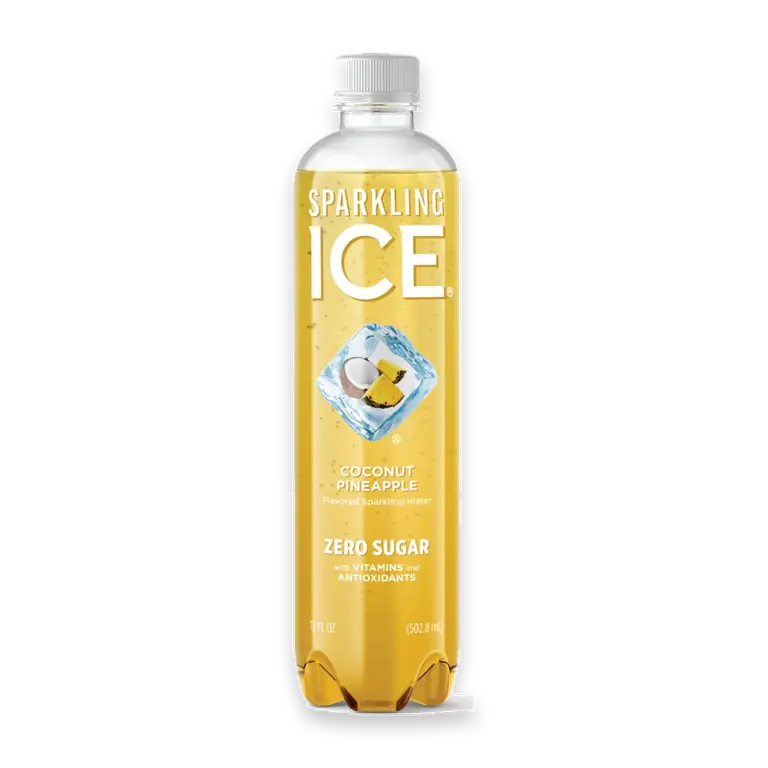 Coconut Pineapple Flavored Sparkling Bottled Water
