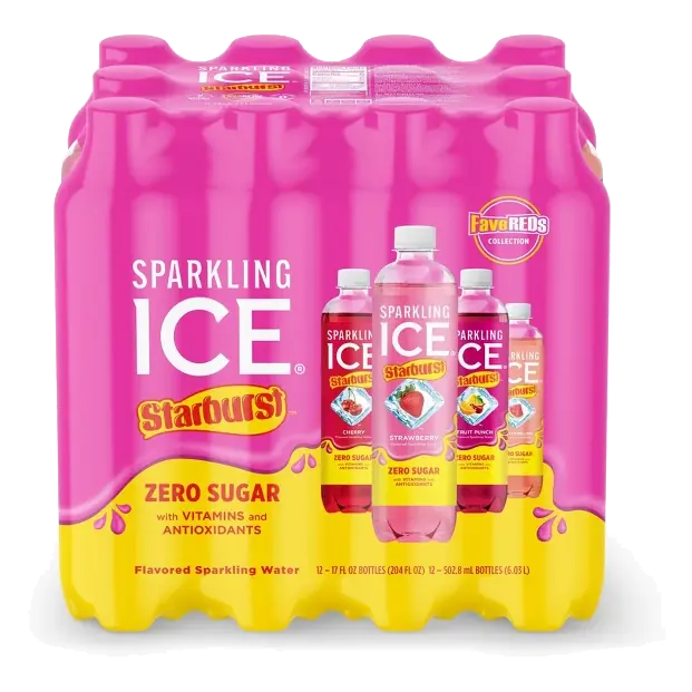 Sparkling ICE Starburst, 17oz/12pk Bottles