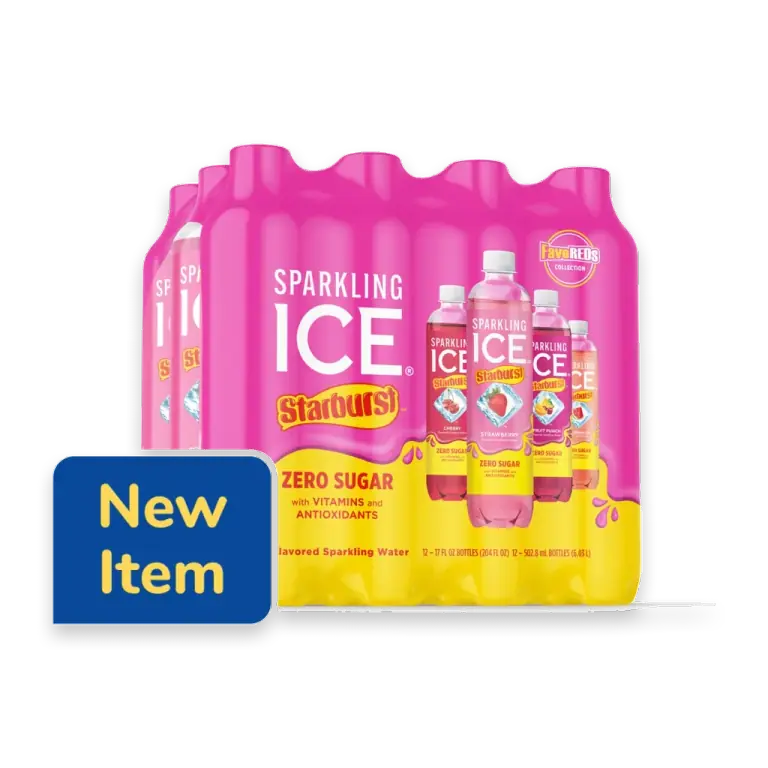 STARBURST Variety Pack, Zero Sugar Flavored Sparkling Water