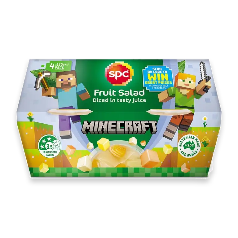 Diced Fruit Salad In Juice Cups